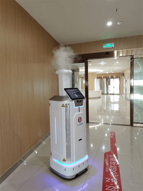 Intelligent disinfection robot has been launched in Karamay Central Hospital in Xinjiang(图5)